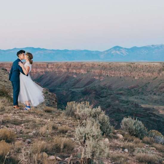 Rio Grande Gorge Elopement |  TaosElopement