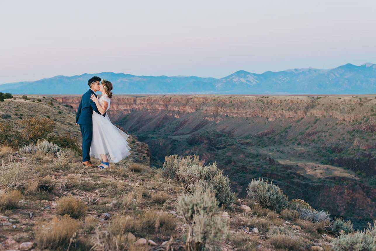 Rio Grande Gorge Elopement | TaosElopement