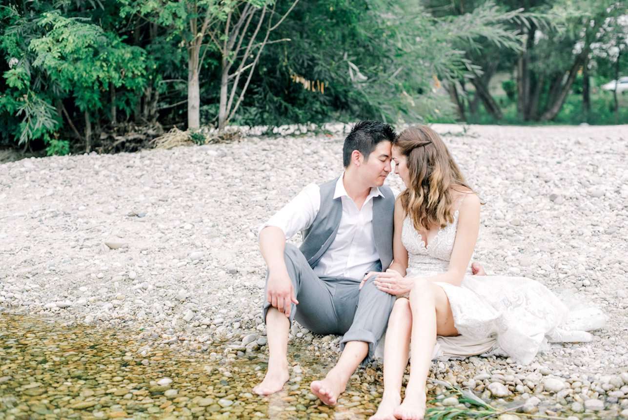 Day After Wedding Session at the Boise River