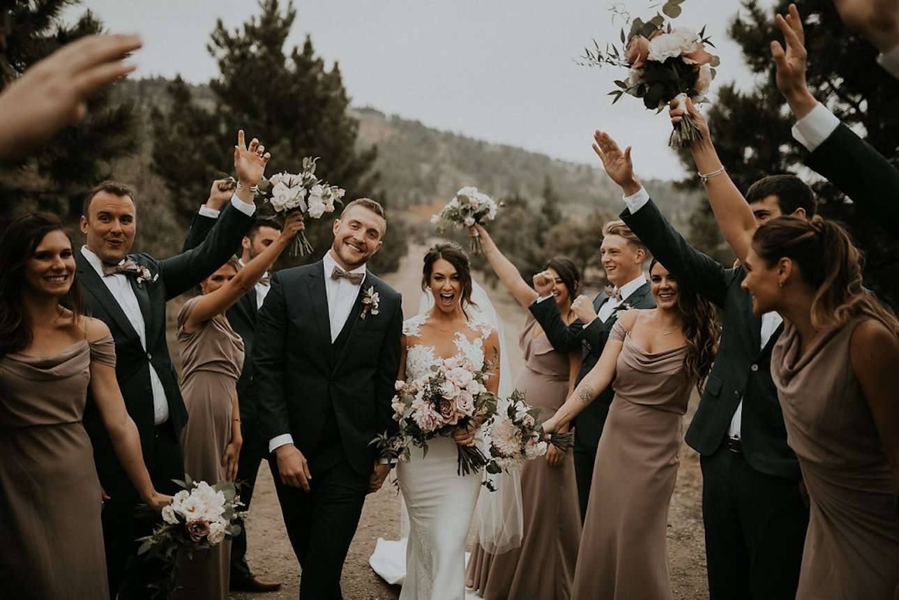 Rainy Day Wedding at Spruce Mountain Ranch