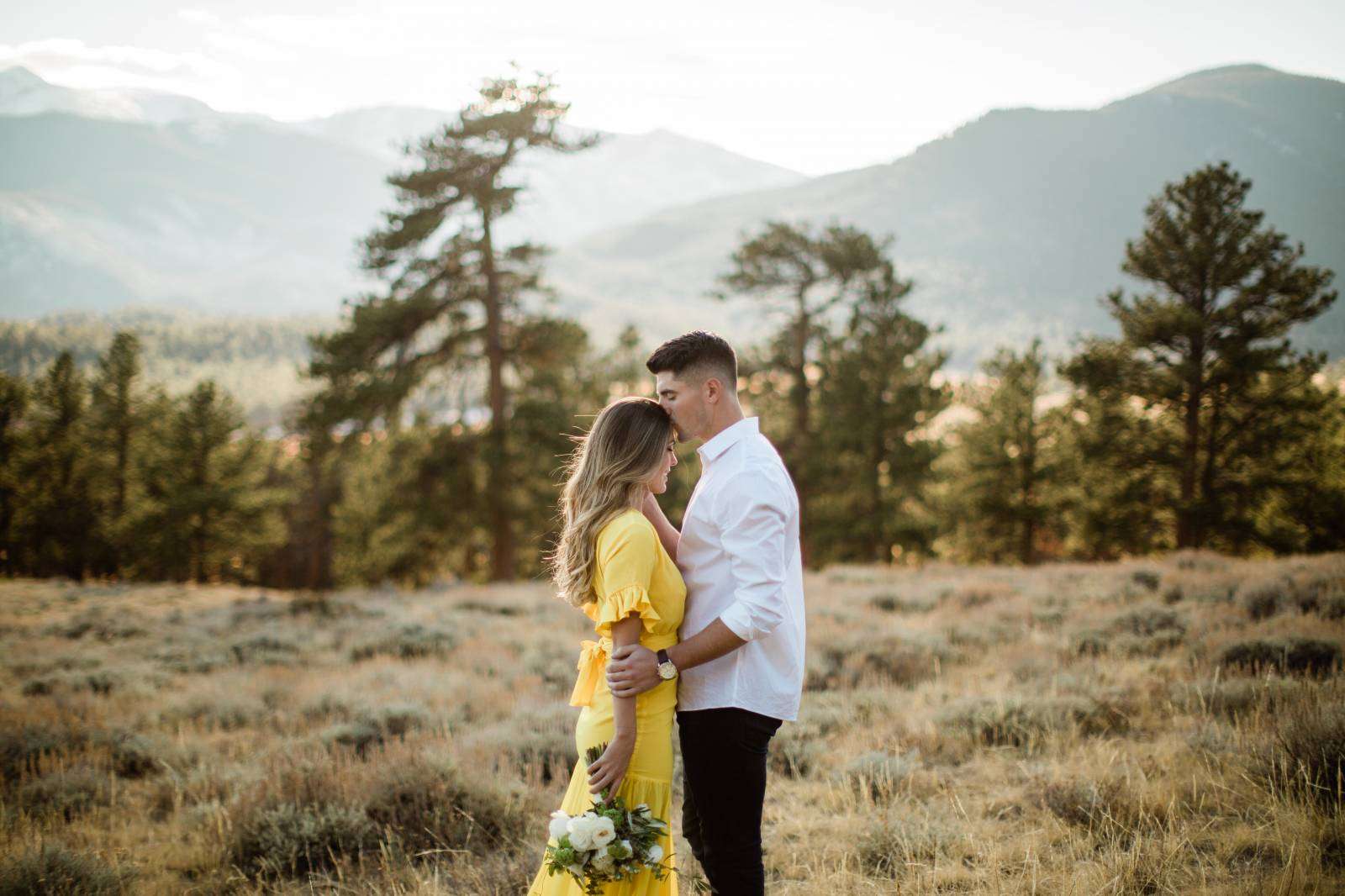Rocky Mountain National Park Fall Engagements