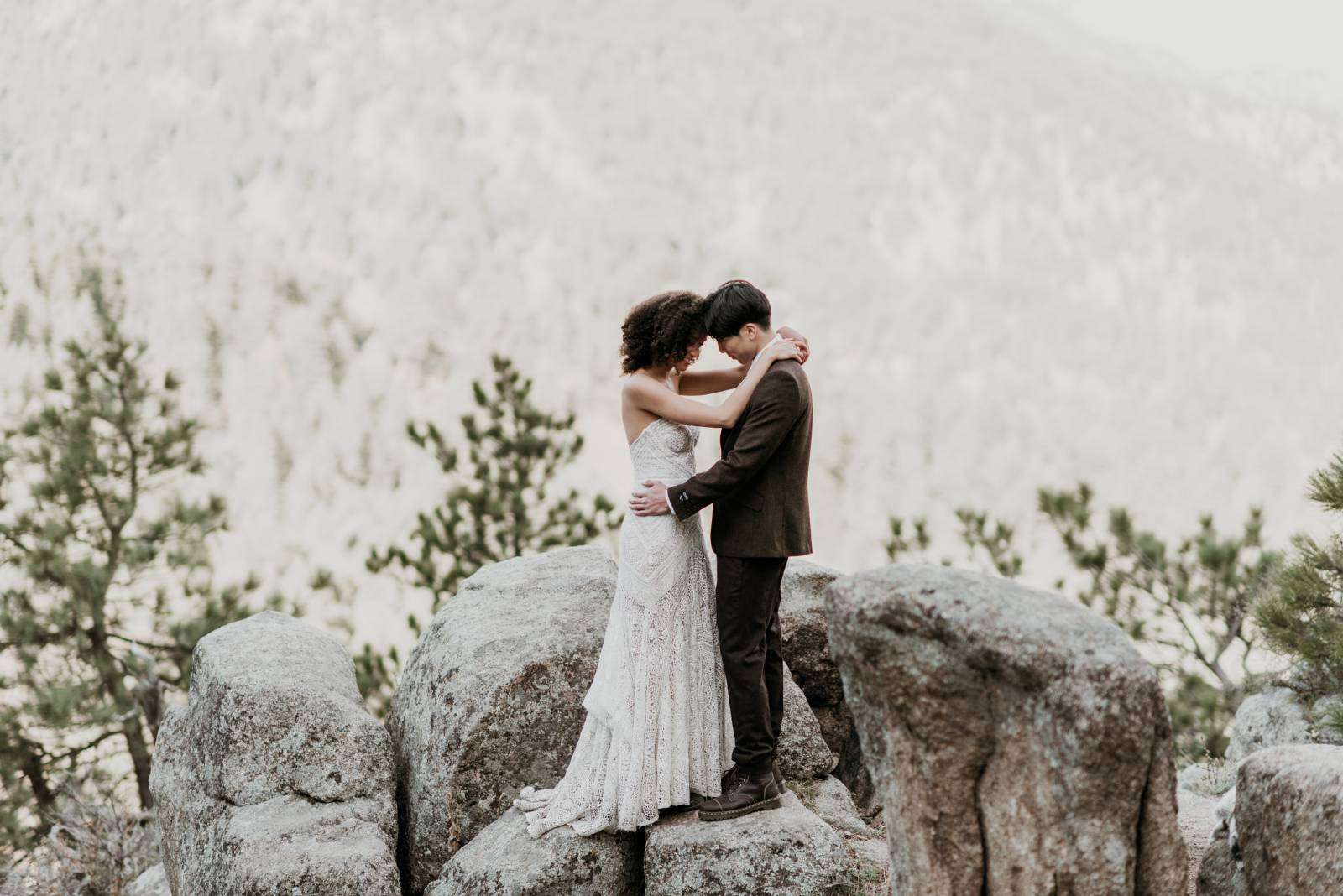 Sunrise Boulder Elopement