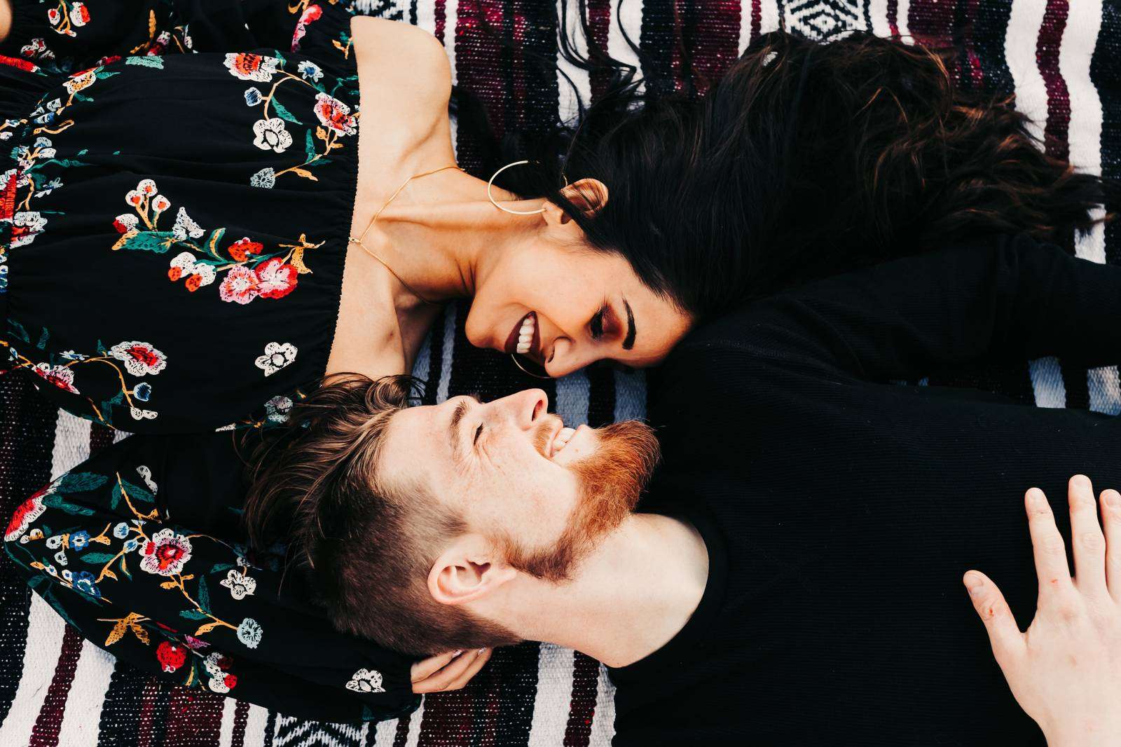 Sweet New Mexico Engagement Among the Cacti