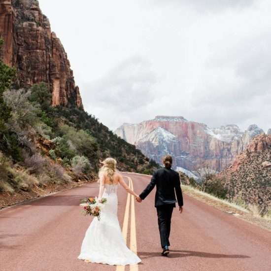 Intimate Destination Wedding in Zion