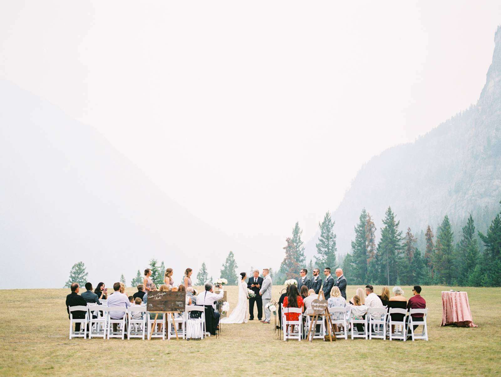 Tunnel Mountain Reservoir Wedding