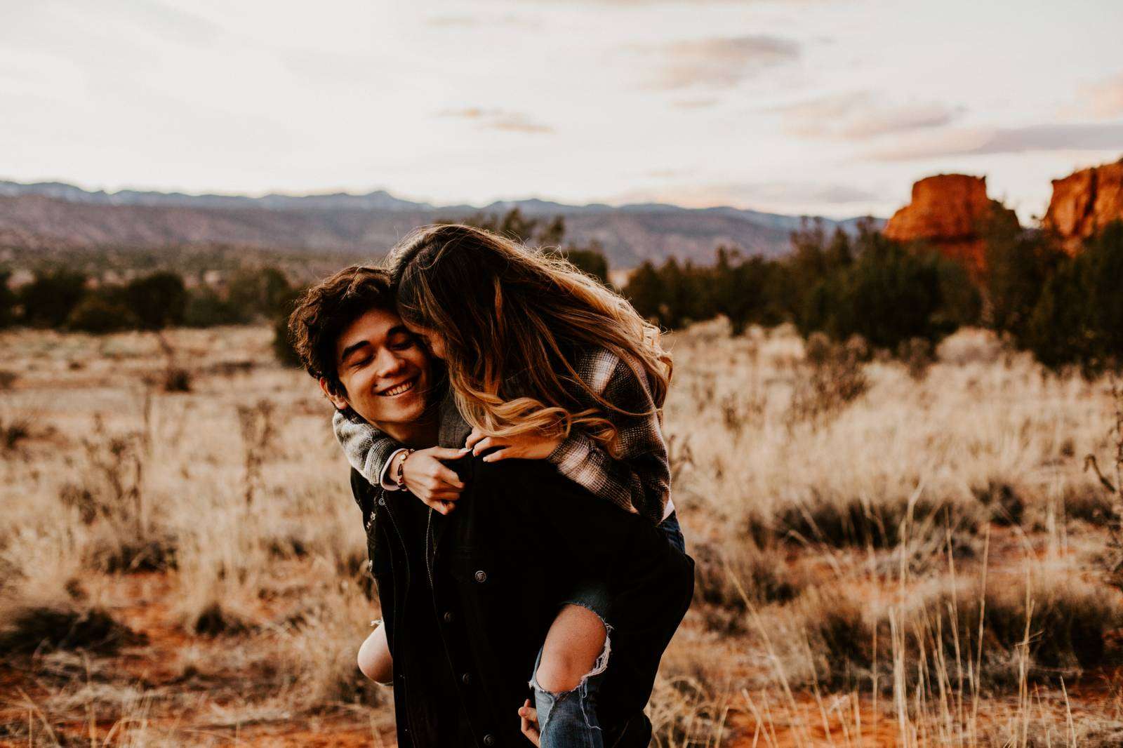 Casual New Mexico Engagement