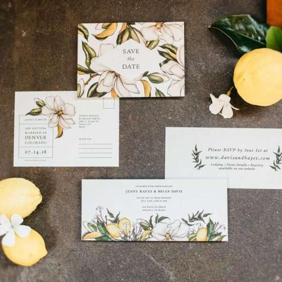A Lemon Inspired Wedding at Moss Denver