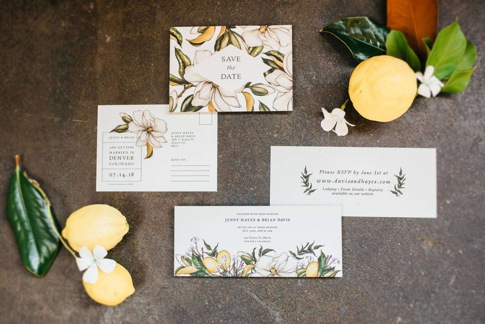 A Lemon Inspired Wedding at Moss Denver