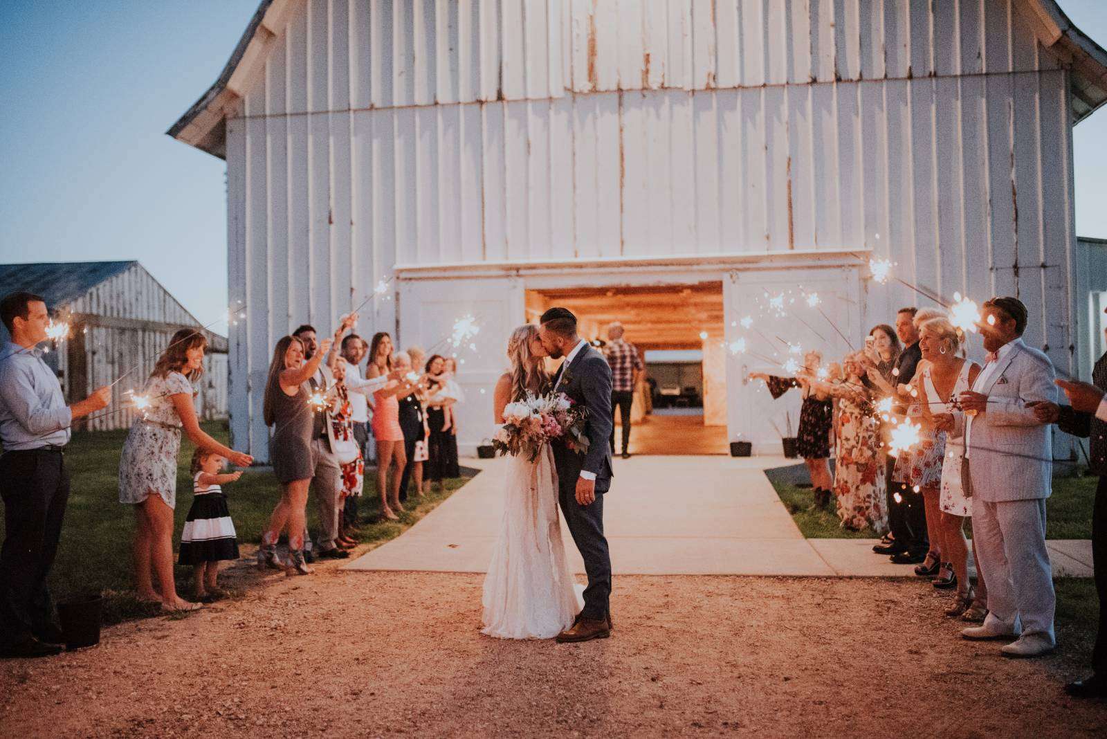 A Summer Wedding at The White Barn at Happy Valley