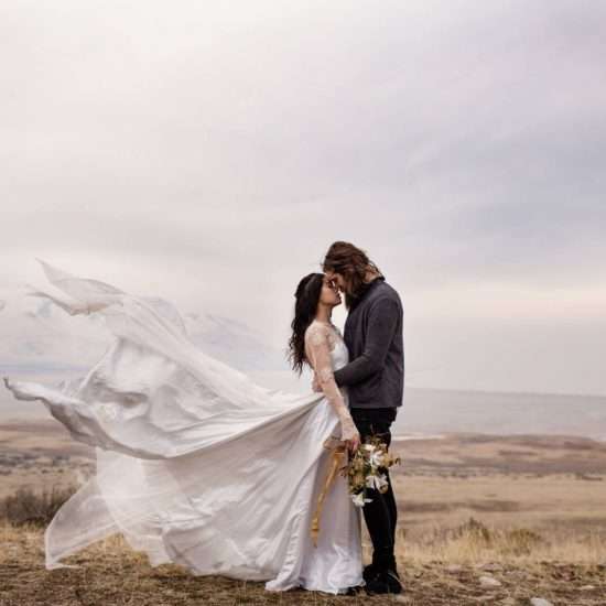 Antelope Island Elopement Inspiration