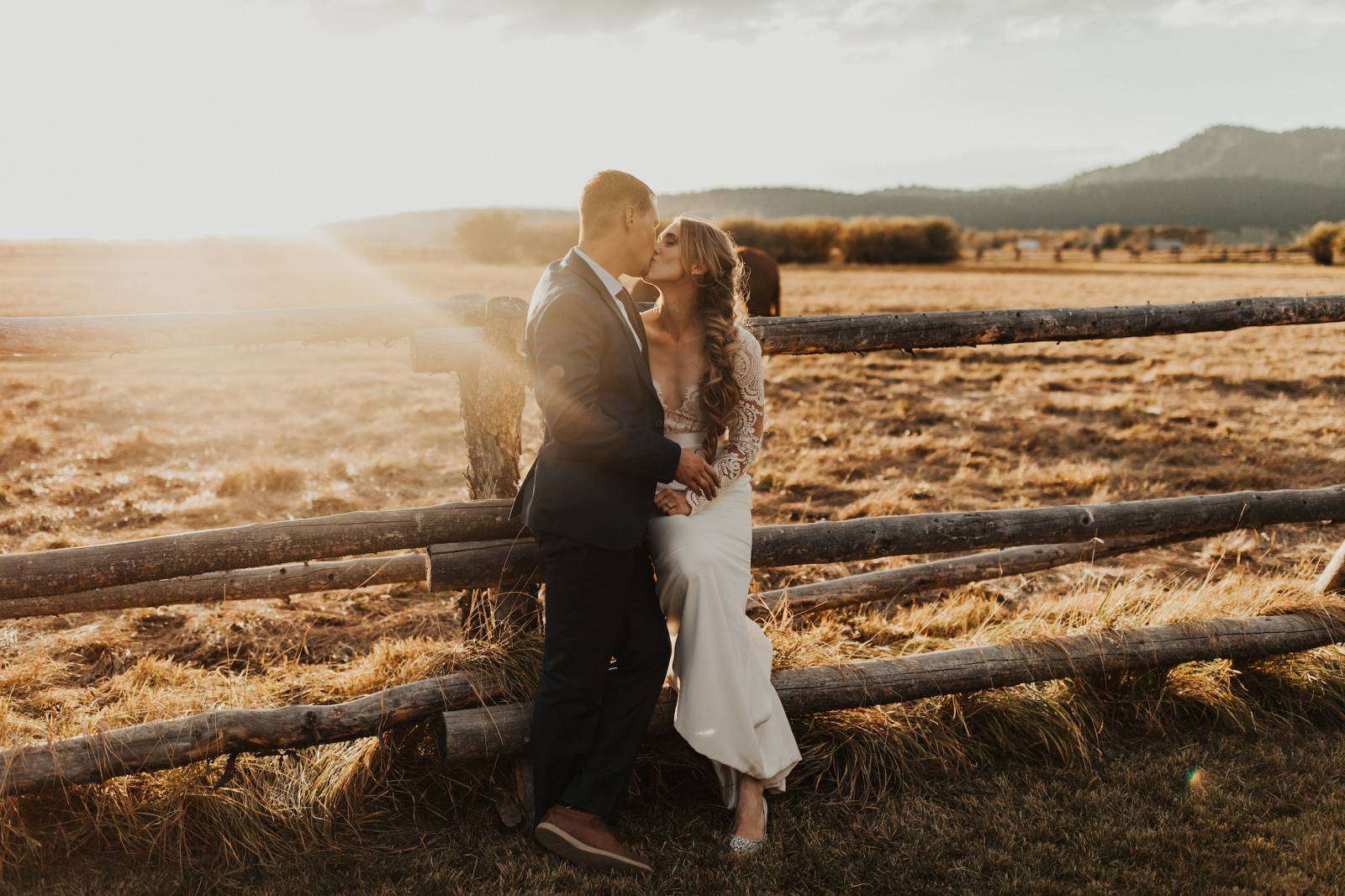 Diamond Cross Ranch Wedding Portraits