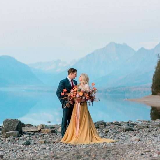 Autumn Glacier National Park Wedding Inspiration