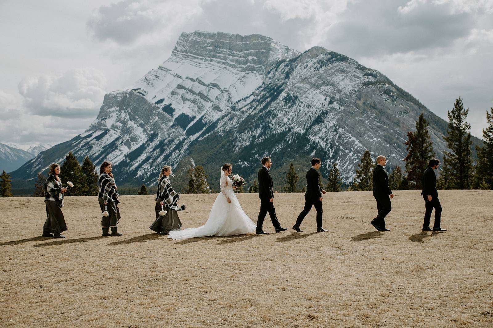 Spring Sky Bistro Banff Wedding