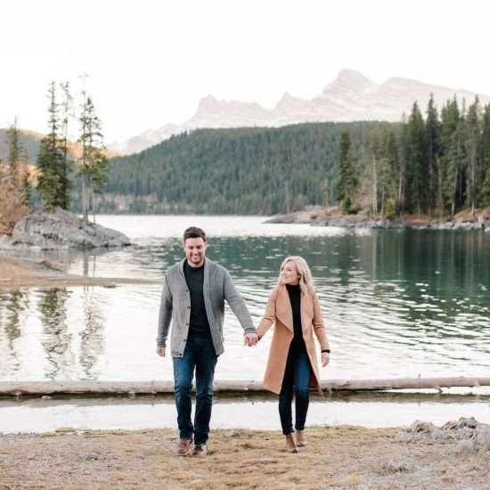 Charming Banff Engagement Session
