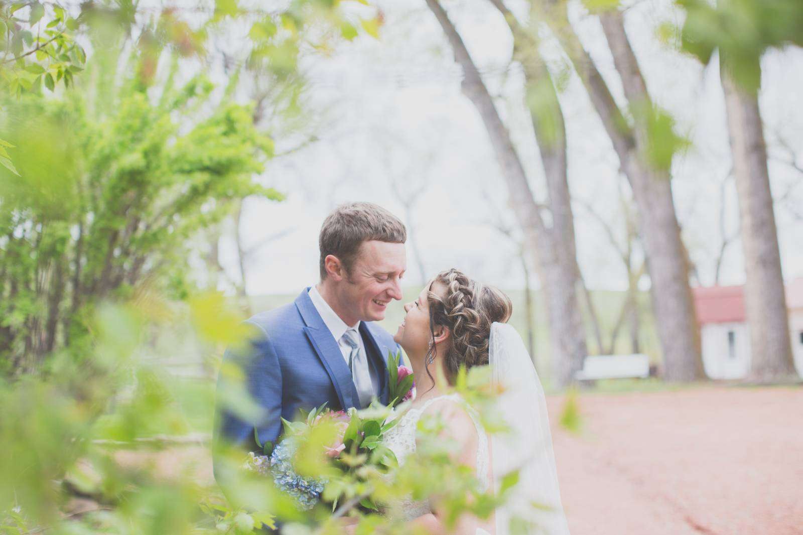 Chilly Wedding Day at Born in a Barn