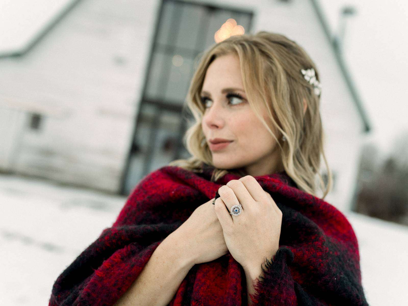 Cozy Winter Wedding Inspiration at Foster Creek Farm