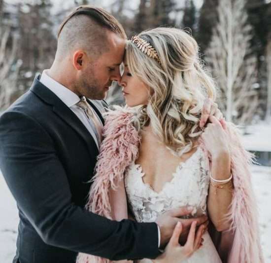 Modern Rustic Winter Wedding Inspiration