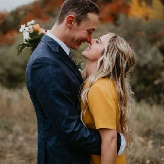 Alberta Real Wedding: She Wore a Yellow Wedding Dress