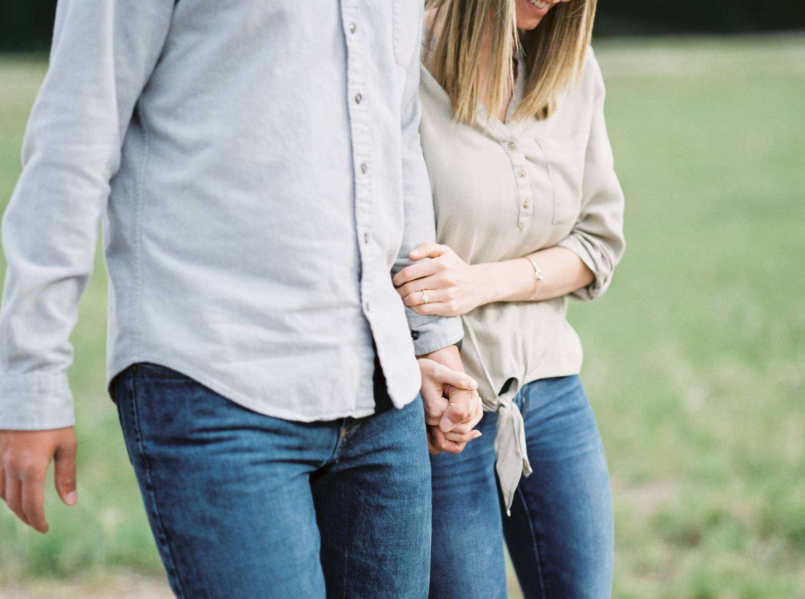 Casual Engagement Session in Rock Creek, Montana
