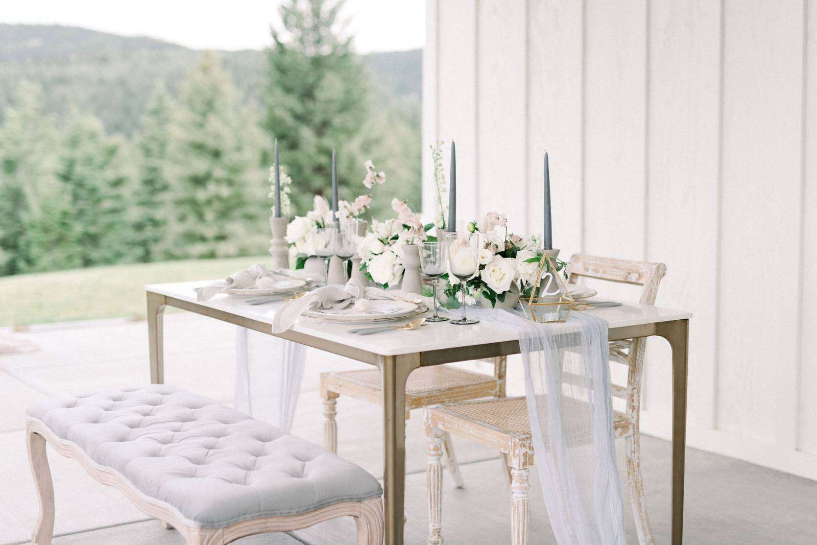 Rustic Elegance Wedding Inspiration at The Woodlands