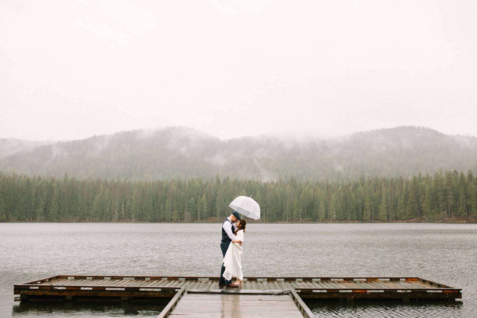 Rainy Day Elopement at Forty-One South