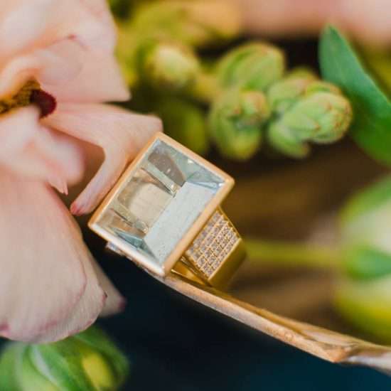 Add a Pop of Color and Sparkle to your Spring Bridal Look