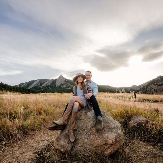 Classic Engagement Photos at Chautauqua Park