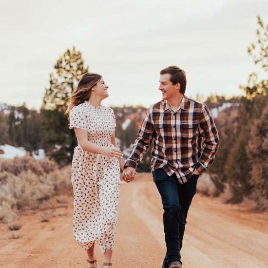 Playful Bryce Canyon Engagement
