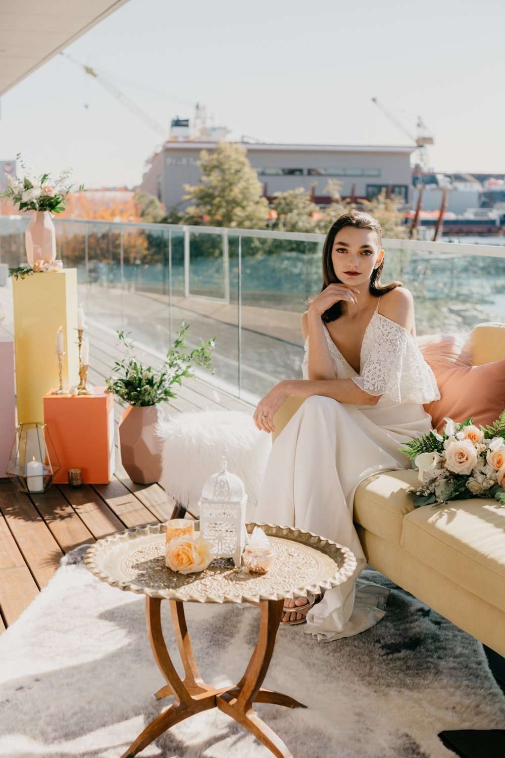 Industrial Bohemian Wedding Inspiration