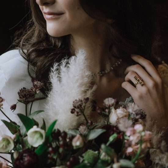 Rich and Romantic Bridals at Keating Farm