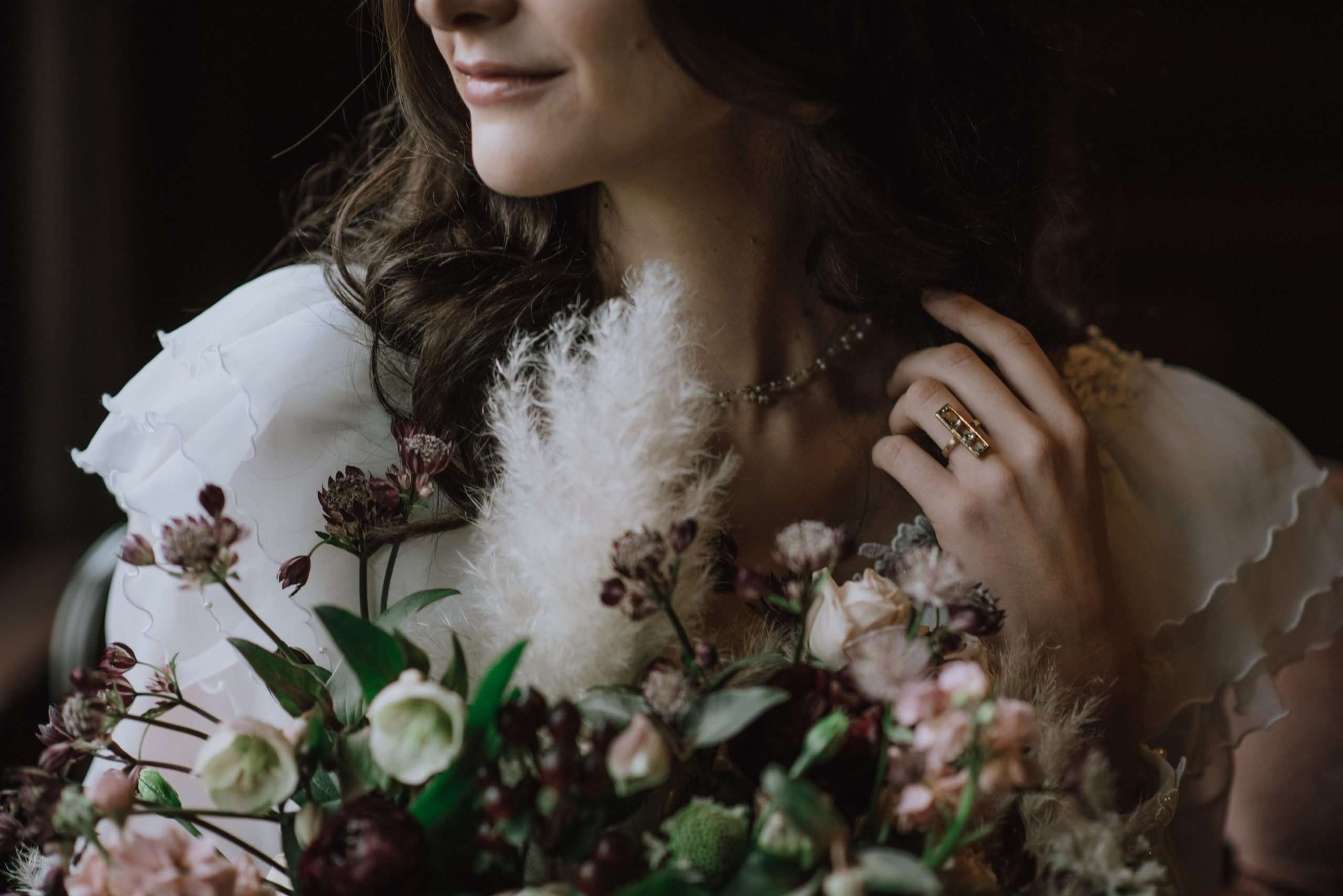 Rich and Romantic Bridals at Keating Farm