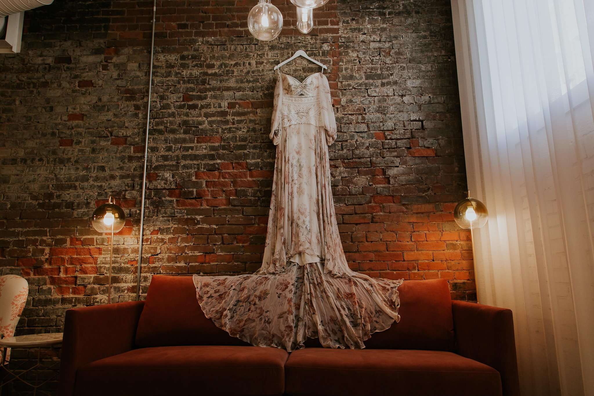 Modern Boho Geometric Wedding Inspiration at Heritage Building