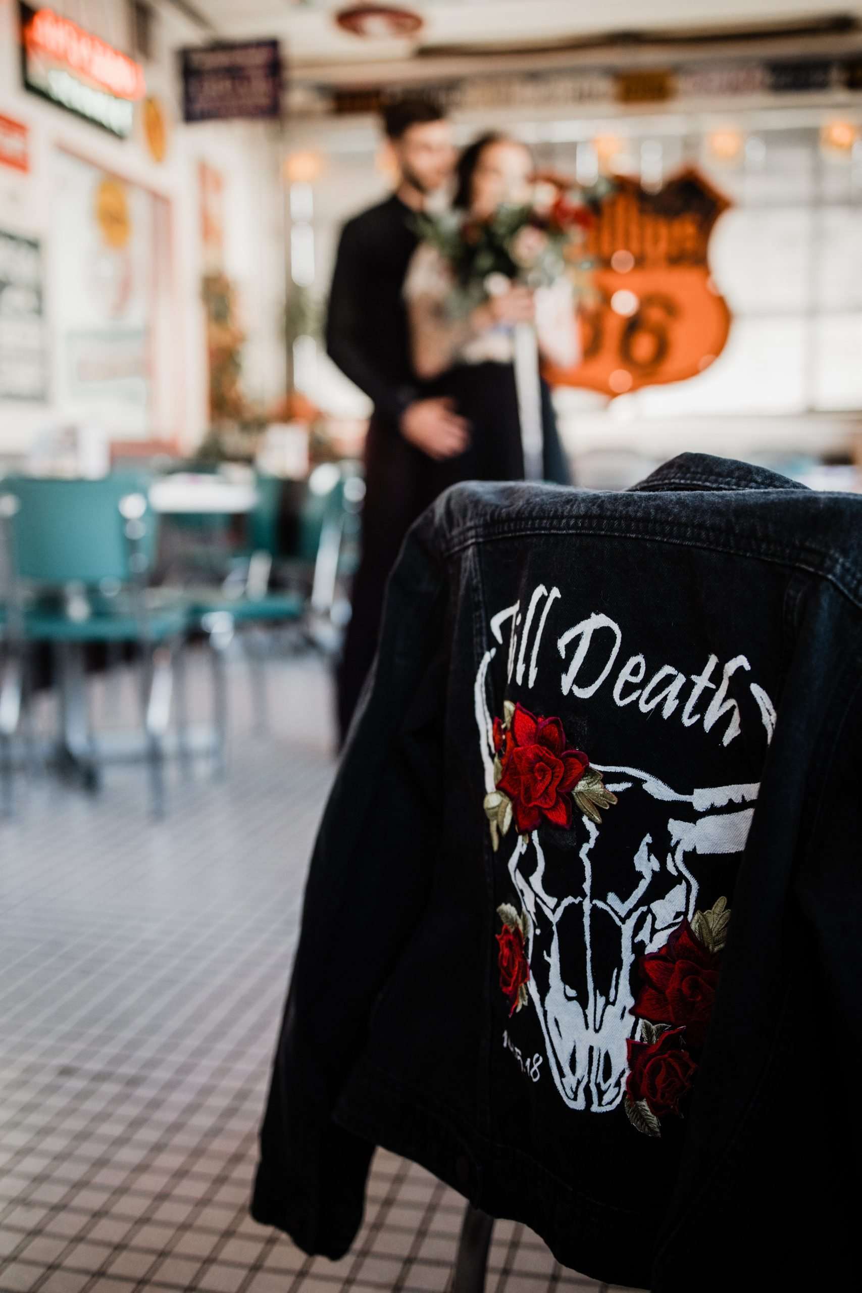 Edgy, Rock’n’Roll Elopement Inspiration