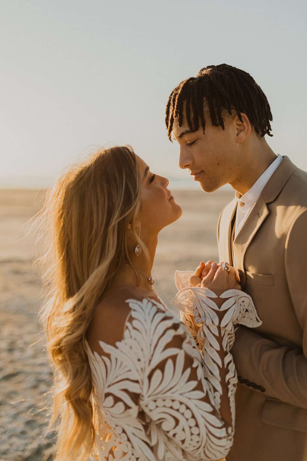 Great Salt Lake Bohemian Bridals Inspiration
