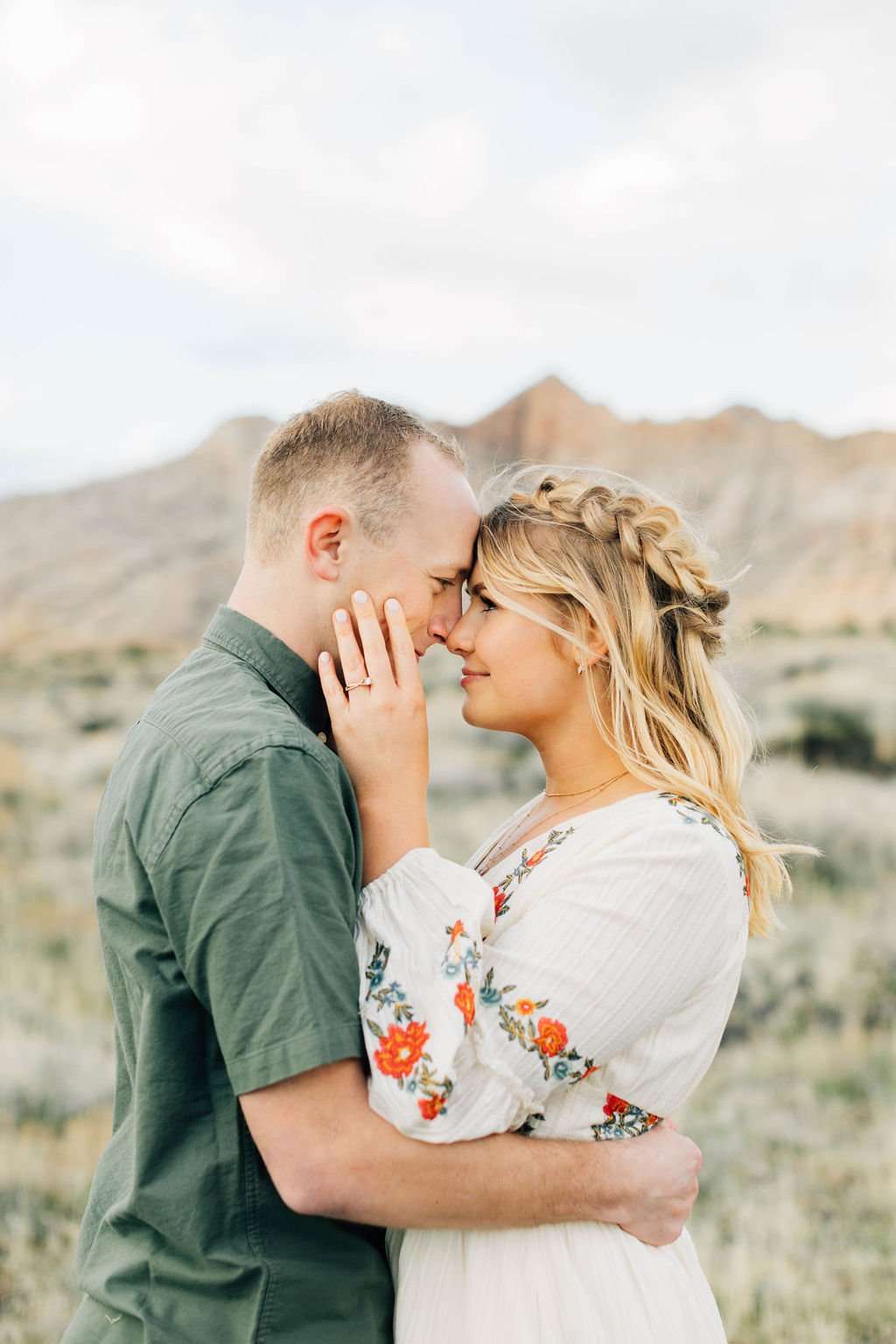 Bright Engagement Session at Snow Canyon State Park