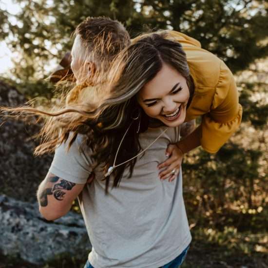 Sunny and Loving Idaho Engagement Session