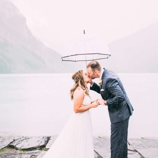 Lovely and Romantic Lake Louise Elopement