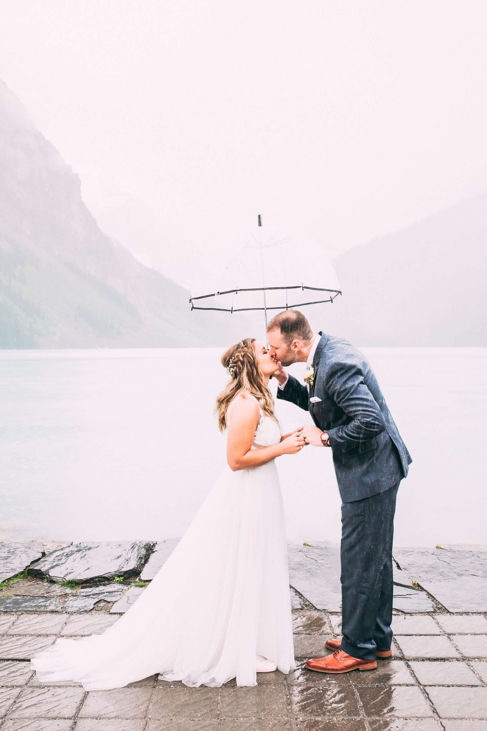 Lovely and Romantic Lake Louise Elopement