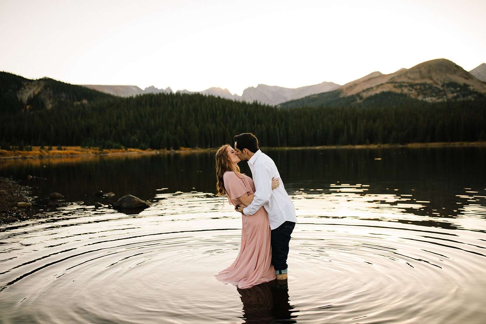 Brisk, Fall Brainard Lake Engagement
