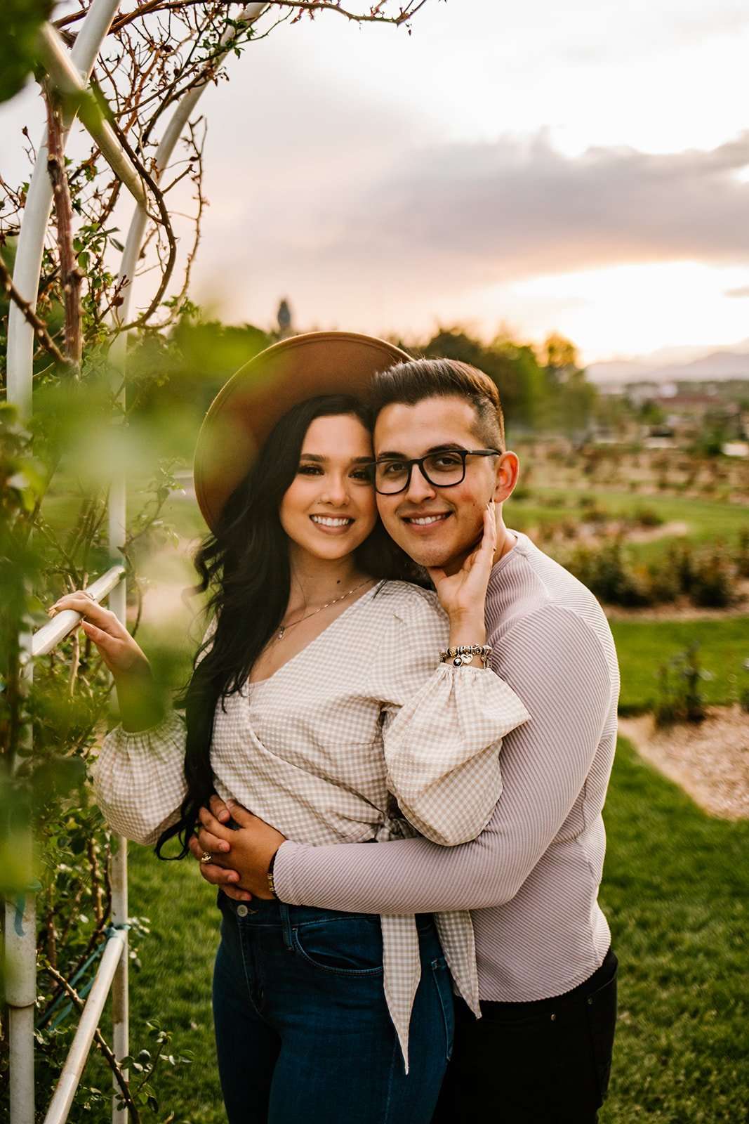 Glam Summer Highlands Ranch Engagement
