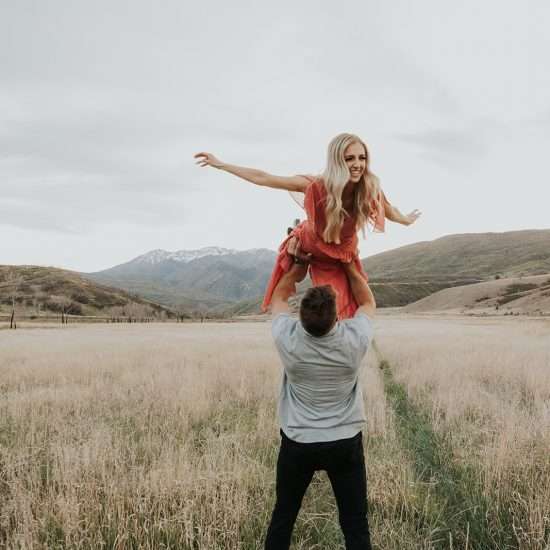 Lovely Utah Canyon Engagement