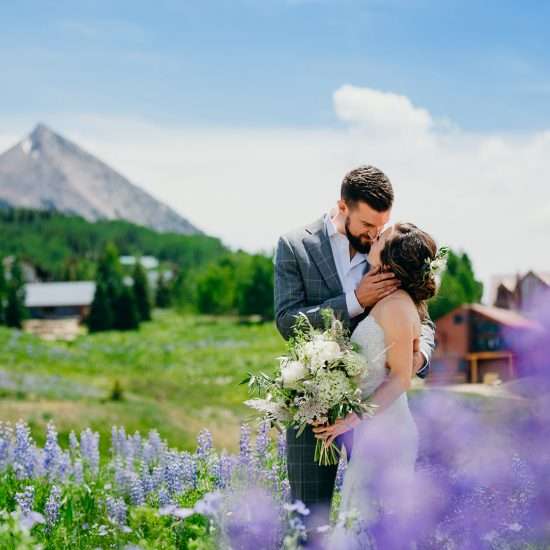 Vibrant Crested Butte Mountain Resort I Do’s