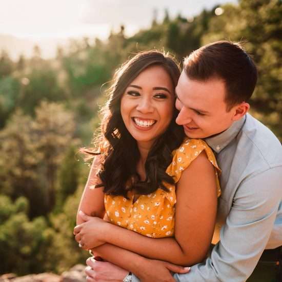 Darling Golden Engagement at Mount Falcon Park