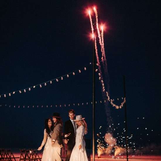 Glamorous and Edgy Salt Flats Bridals Inspiration
