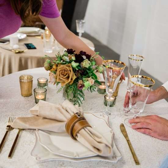 RMB Real Weddings: Table Mockup