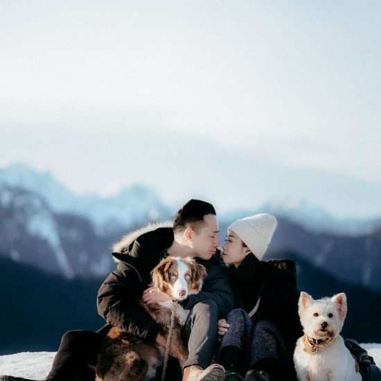 Radiant Dog Mountain Engagement