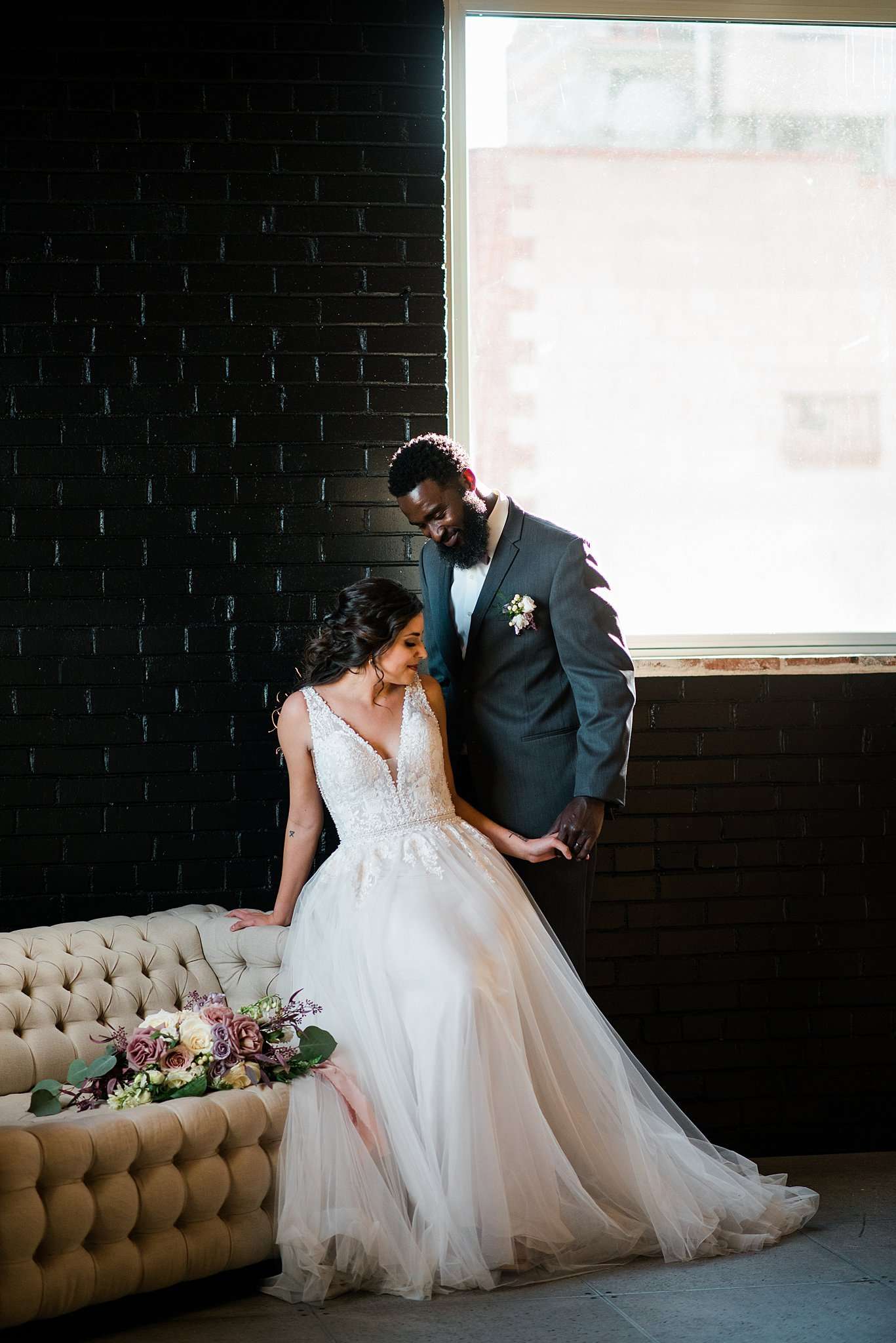Romantic Industrial Bridals Inspiration
