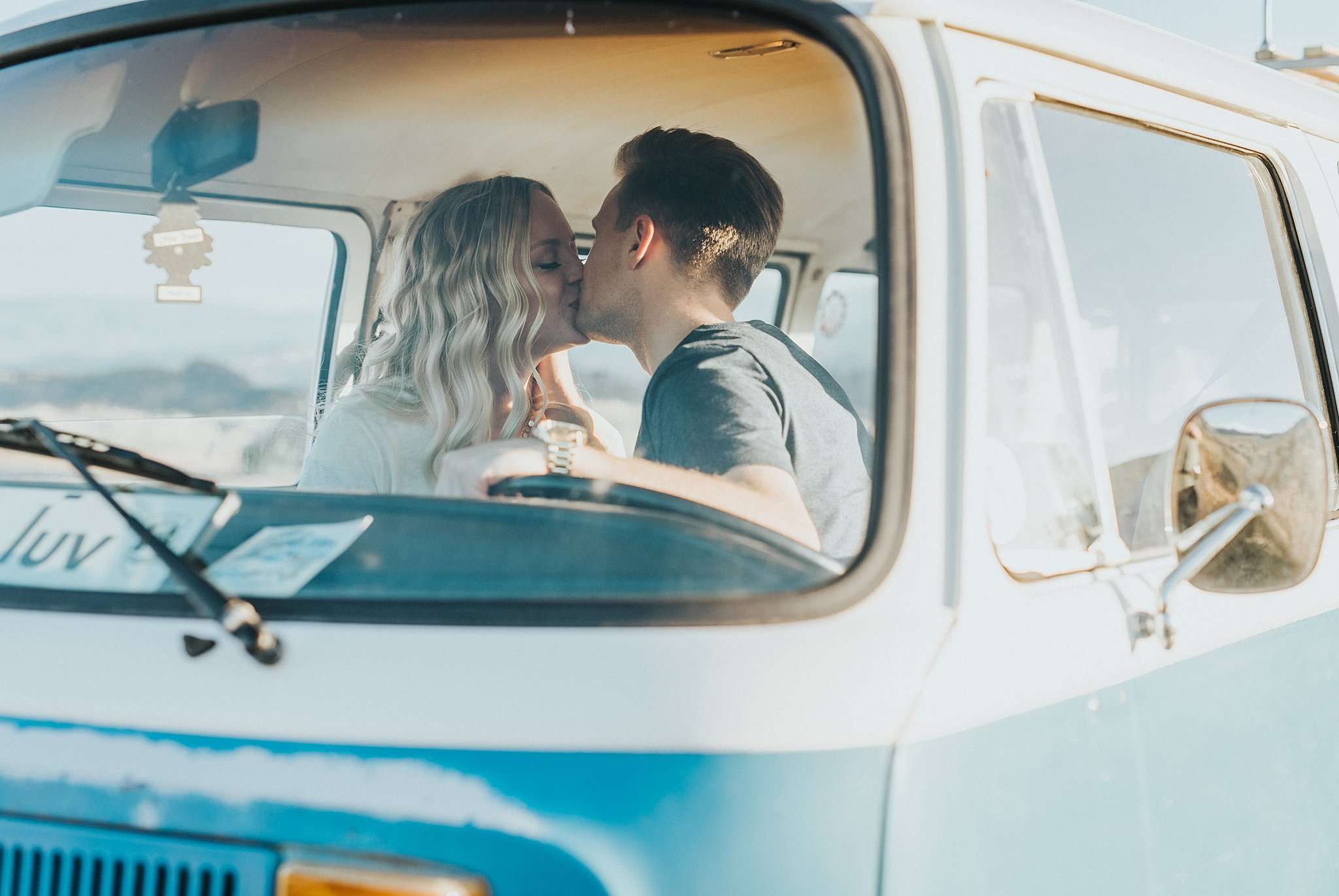 Lighthearted Snow Canyon Engagement