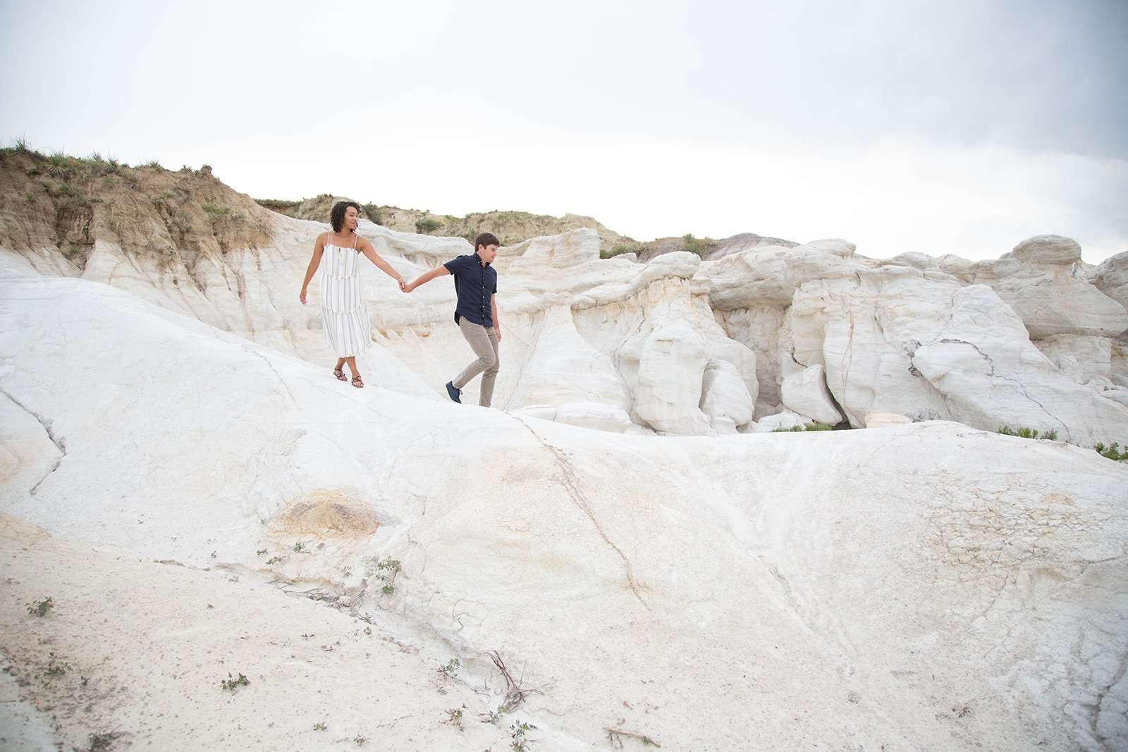 Relaxed and Romantic Paint Mines Engagement