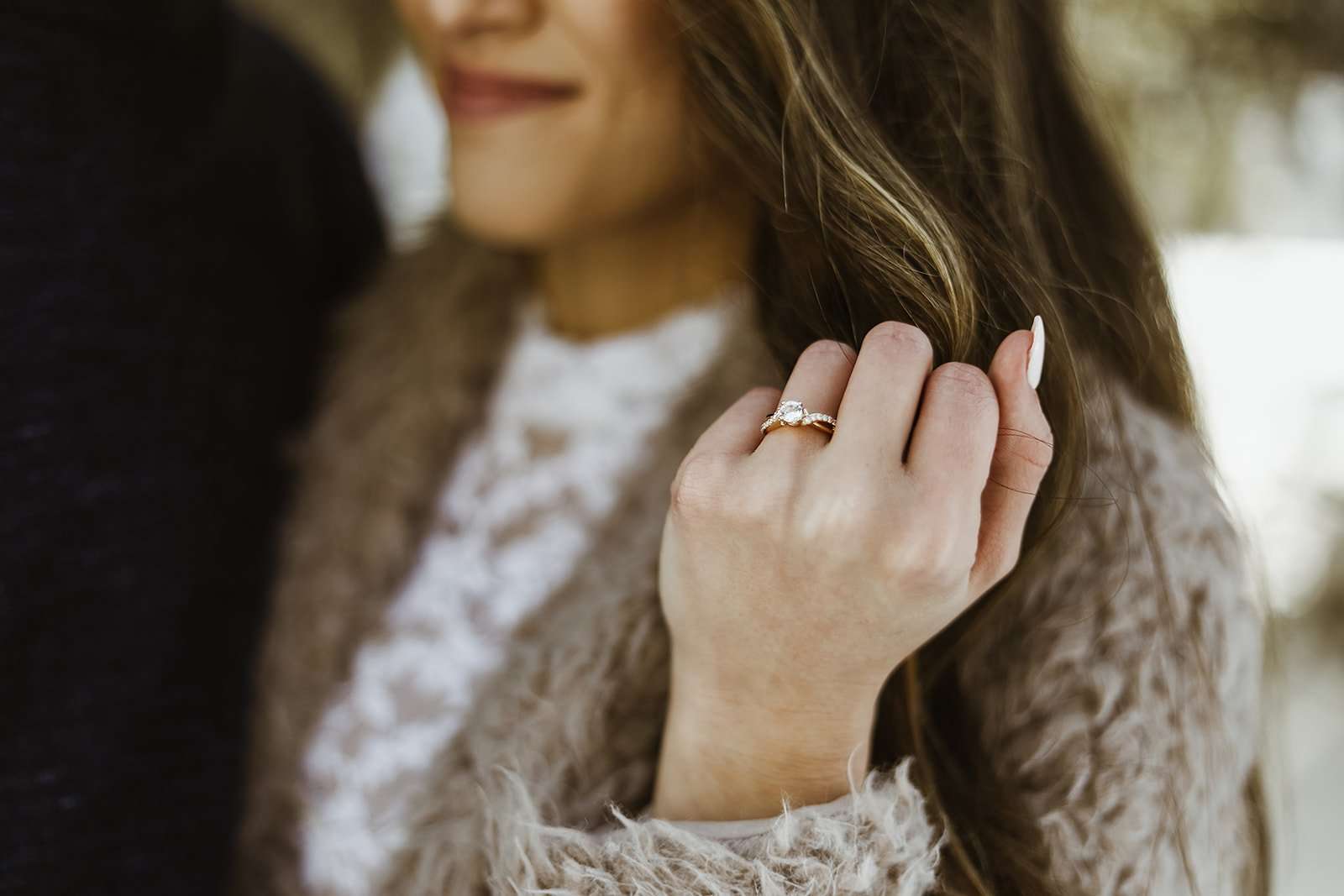Sparkling Jordan Pines Engagement